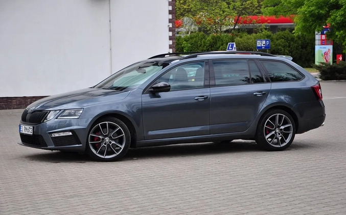 Skoda Octavia cena 69900 przebieg: 205000, rok produkcji 2018 z Poręba małe 781